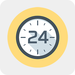 24時間予約受付